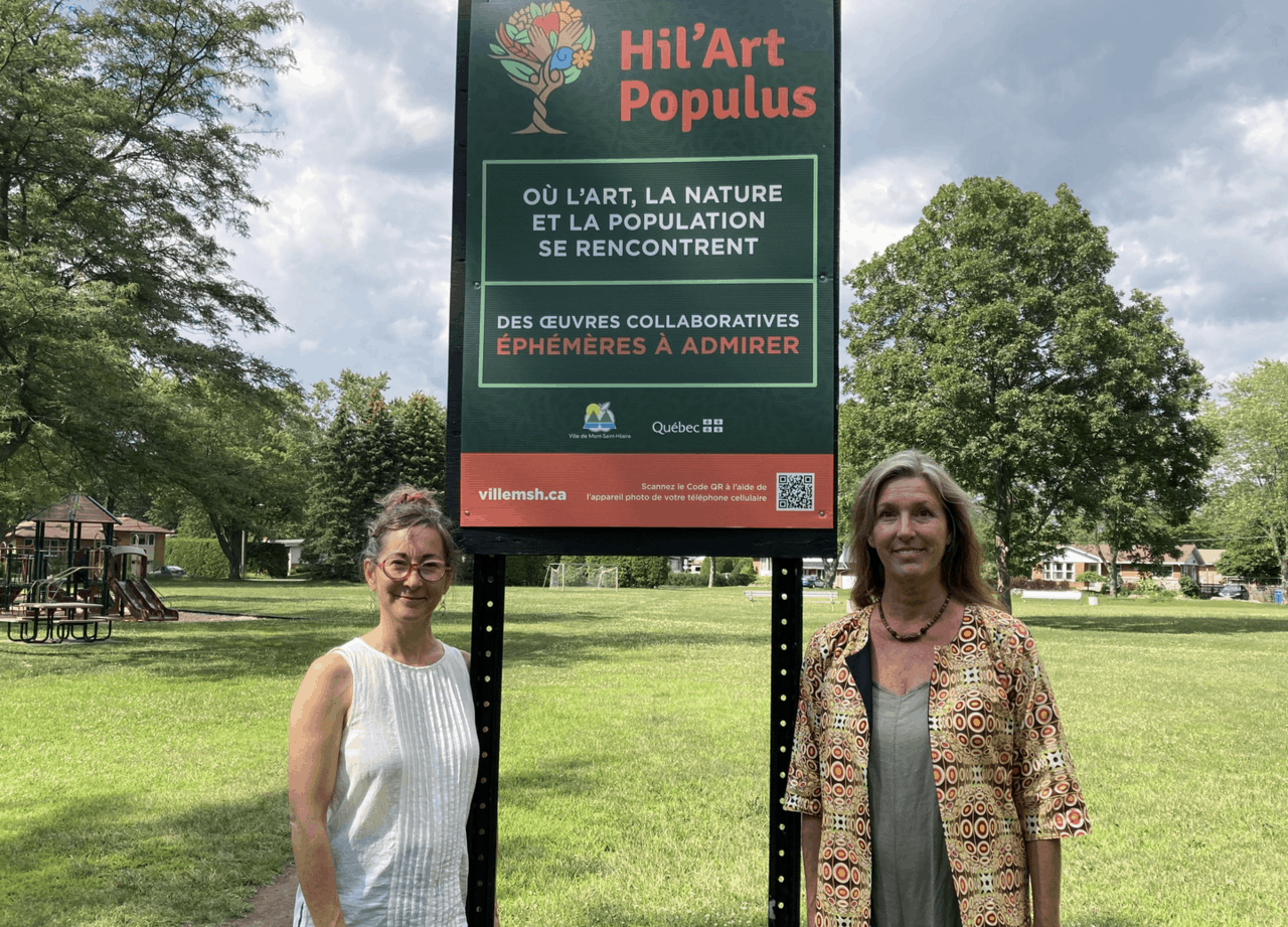 Le Hil’Art Populus prend forme à Mont-Saint-Hilaire