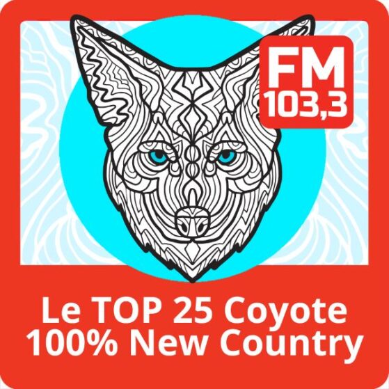 TOP 25 Coyote 100% New Country