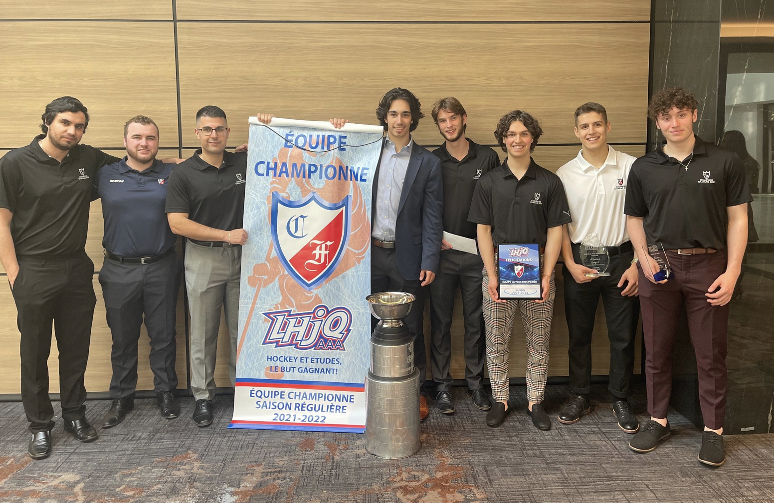 Le Collège Français brille au gala de la Ligue junior AAA du Québec