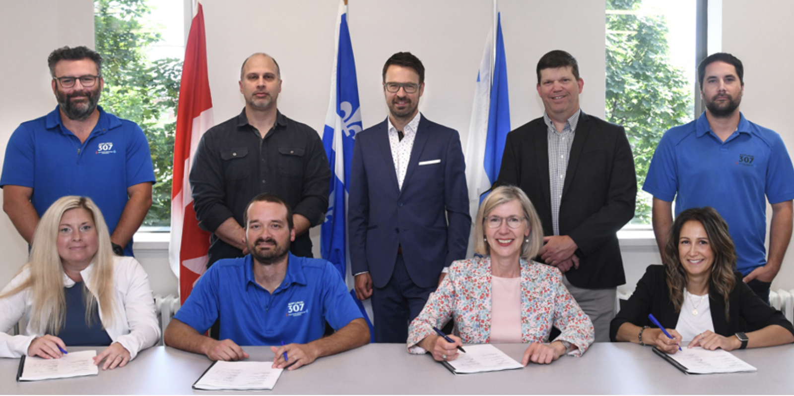 Les cols bleus de Saint-Lambert renouvellent leur convention collective