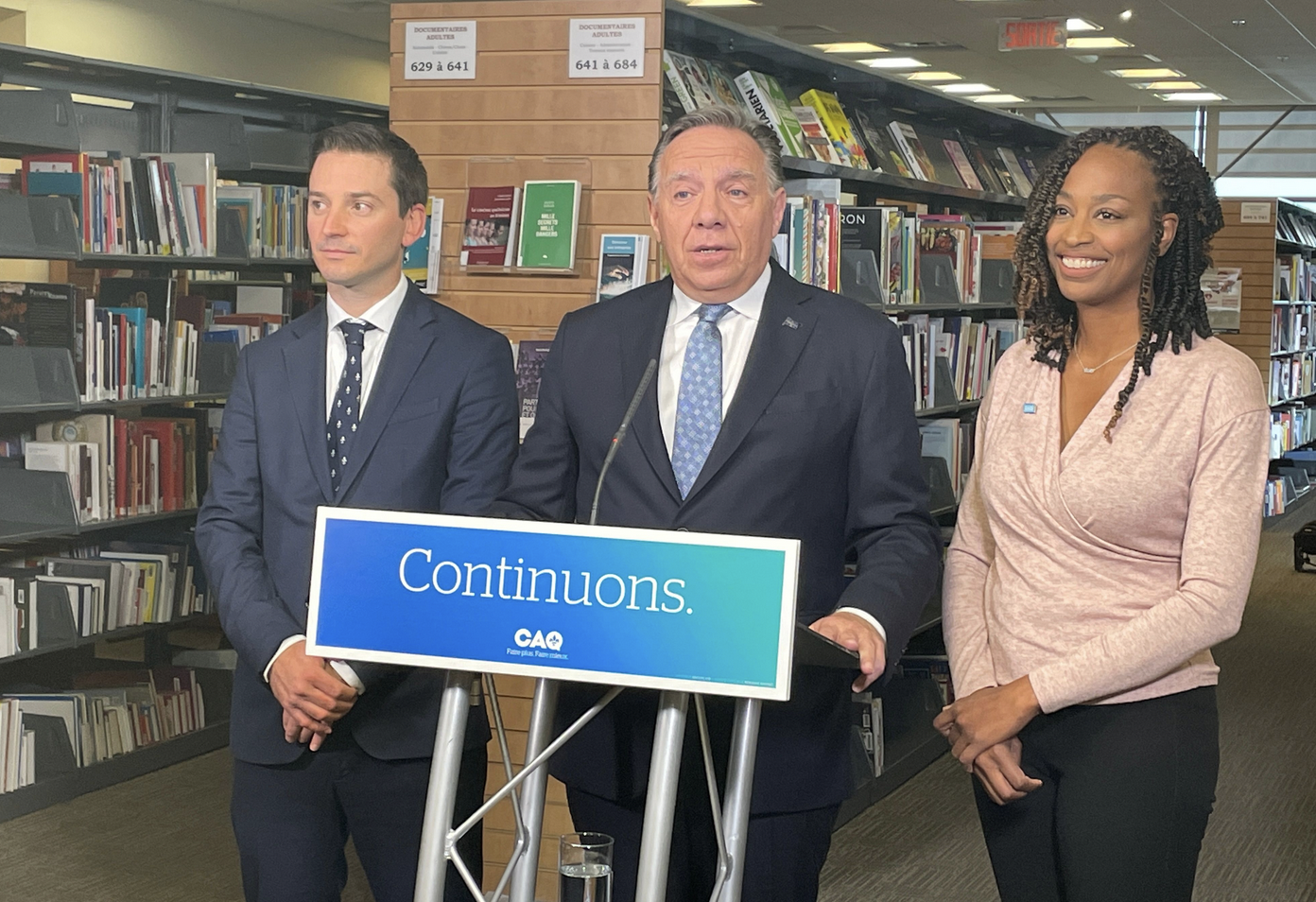 François Legault annonce vouloir créer 20 chaires de recherches  