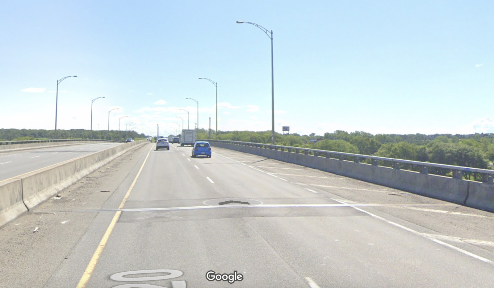 Fermeture pendant trois semaines de bretelles sur l'A 20 à Mont-Saint-Hilaire