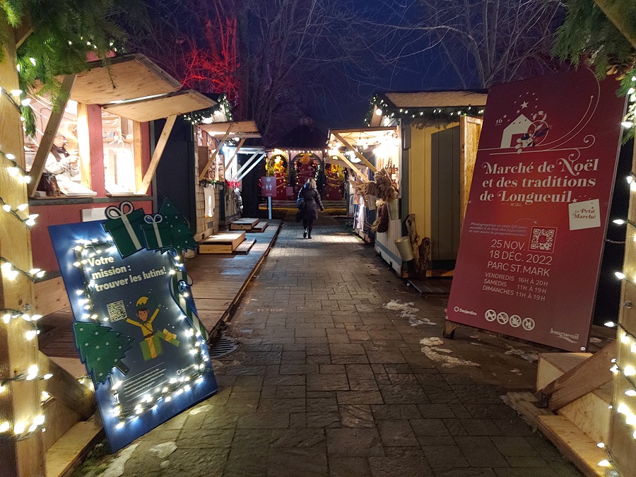 C’est ce vendredi soir qu'avait lieu le lancement de la 16e édition du Marché de Noël et des traditions de Longueuil.