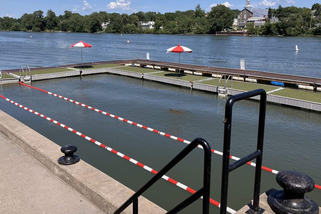 Engouement à Beloeil pour la nouvelle piscine en eaux vives 
