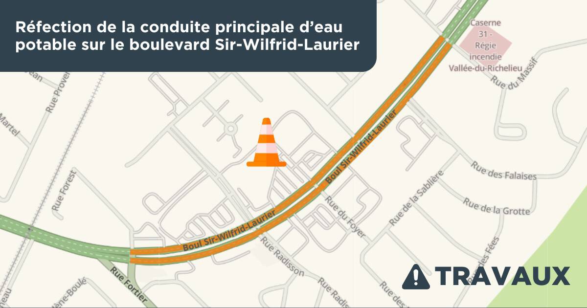 Investissement de 4,88 M$ pour l’eau potable à Saint-Hilaire