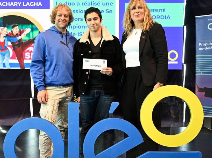 Zachary Lagha, prodige du patinage artistique de Saint-Hubert, récompensé par le Cirque du Soleil
