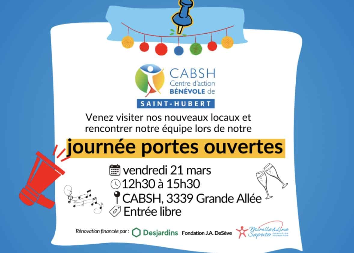 Les citoyens peuvent visiter les locaux rénovés du CAB Saint-Hubert