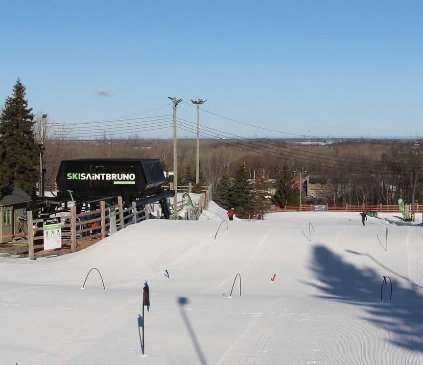 Fin de saison de ski à Saint-Bruno
