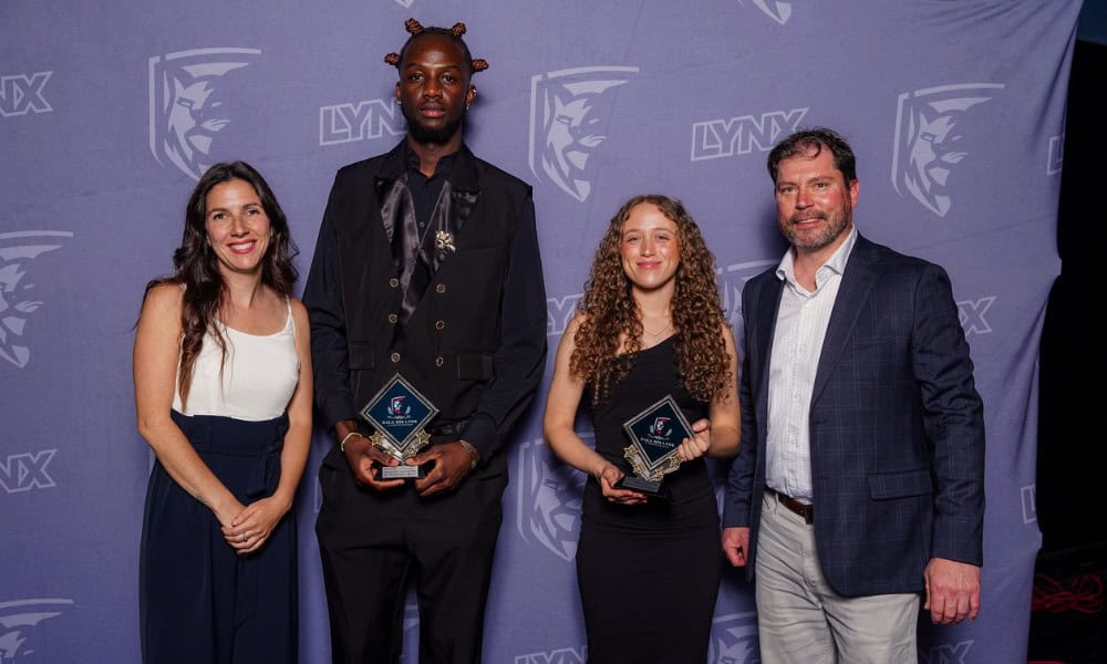 Le Cégep Édouard-Montpetit récompense une centaine de ses Lynx