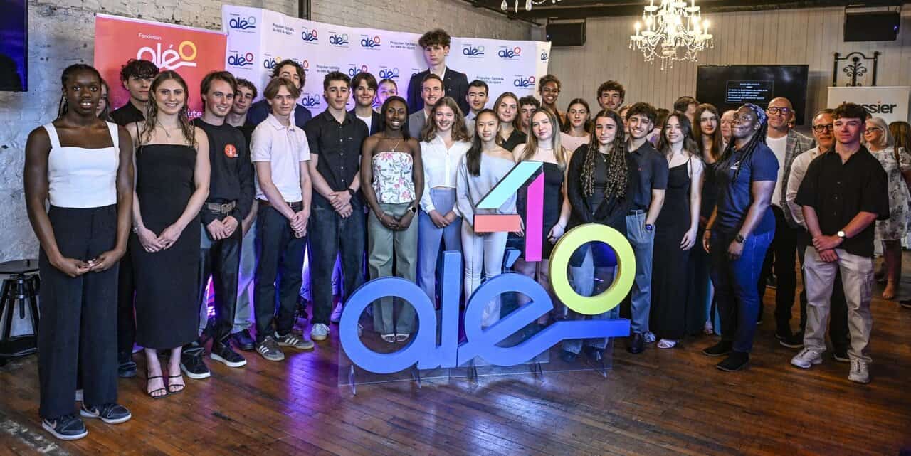 De jeunes athlètes de la Rive-Sud sont couronnés par Aléo