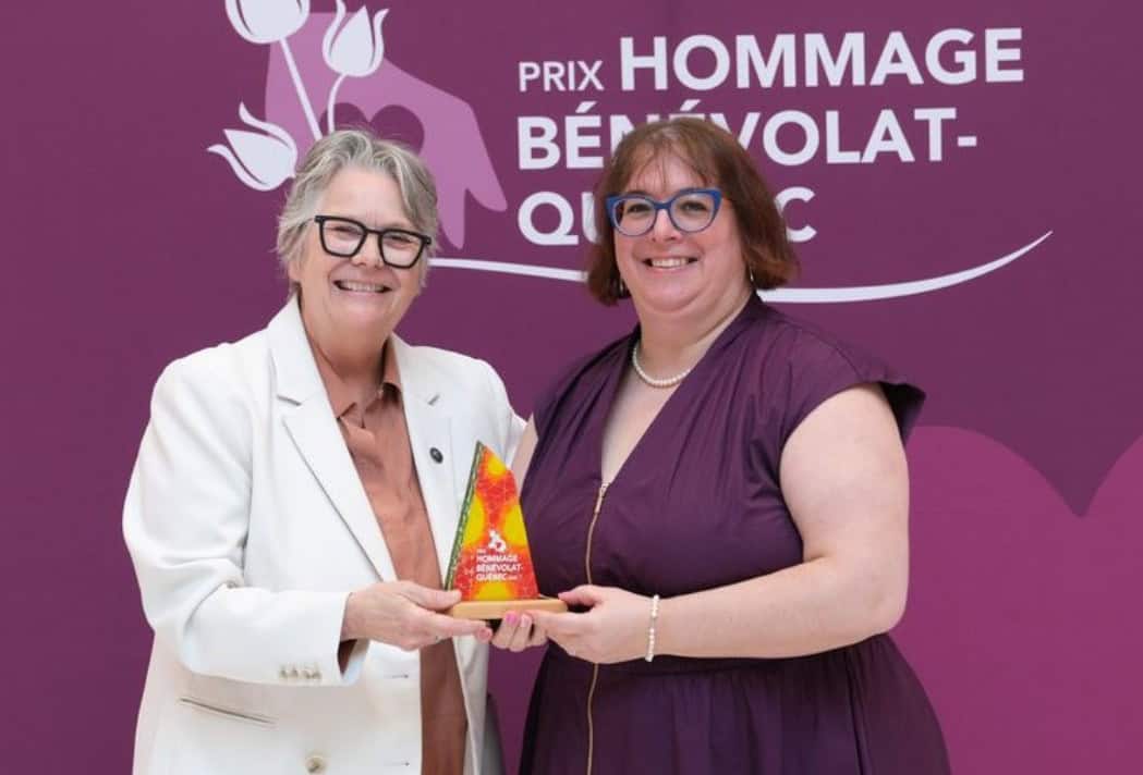 Le CAB de Saint-Hubert reçoit un Prix Hommage Bénévolat-Québec