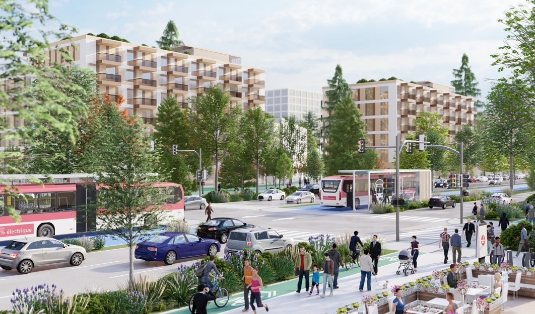 Brossard et Longueuil s’unissent pour un projet sur le boulevard Taschereau