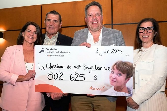 Un record de 800 000 $ lors de la Classique de golf Serge-Lemieux