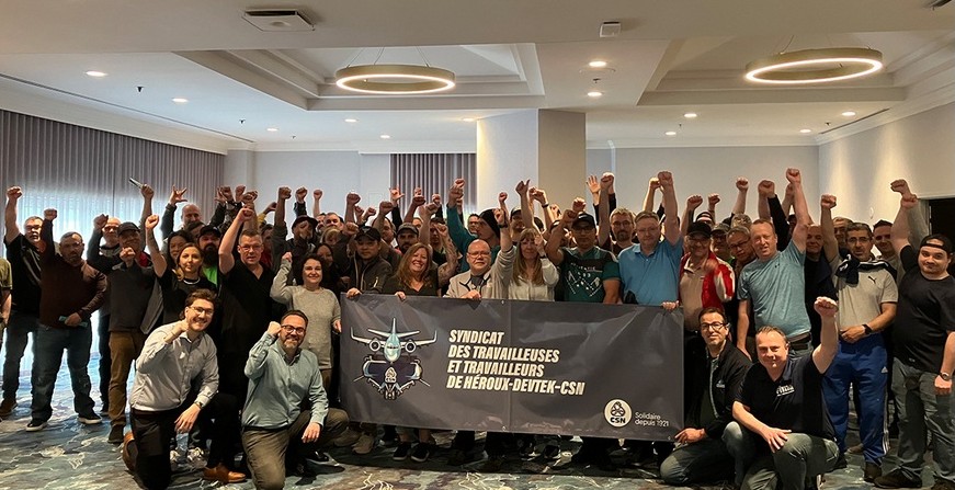 Mandat de grève pour les employés d’Héroux-Devtek à l’usine de Laval