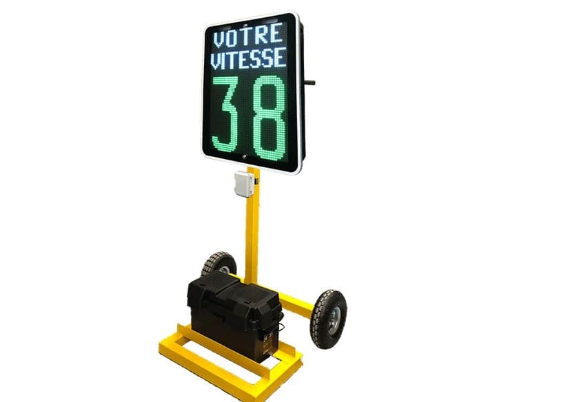 Brossard investit dans de nouveaux radars pédagogiques