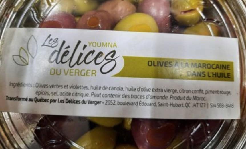 fm1033,rappel,personnes,allergiques,sulfite,produits,délices,verger,MAPAQ,huile,citron,ministère