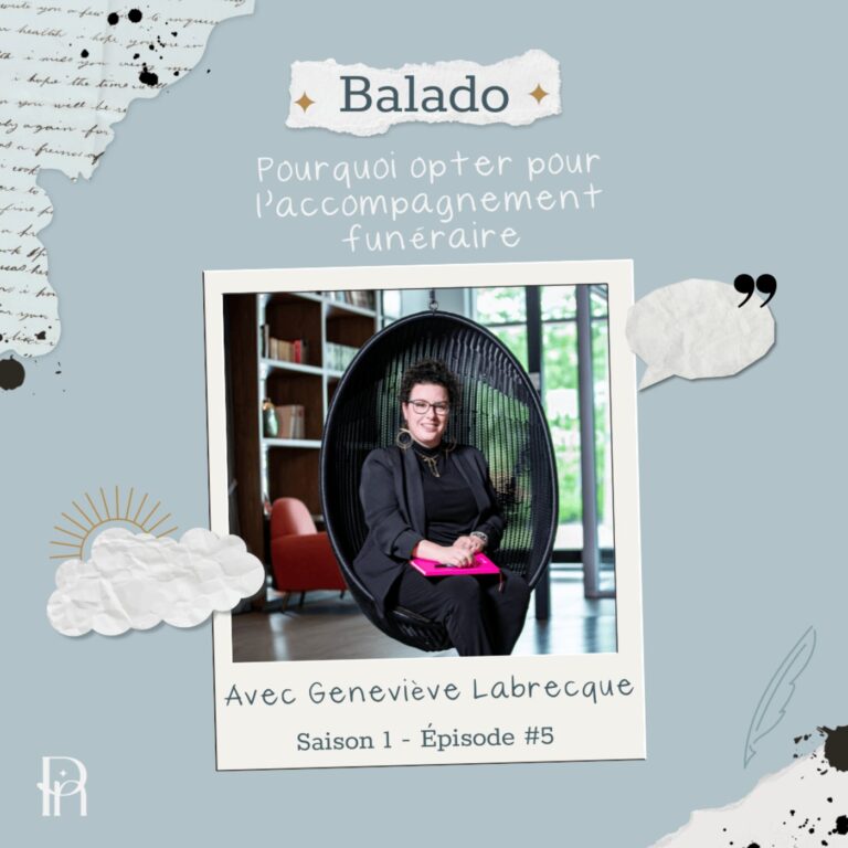 L’art d’aider les familles endeuillées : témoignage d’une entrepreneure en organisation funéraire