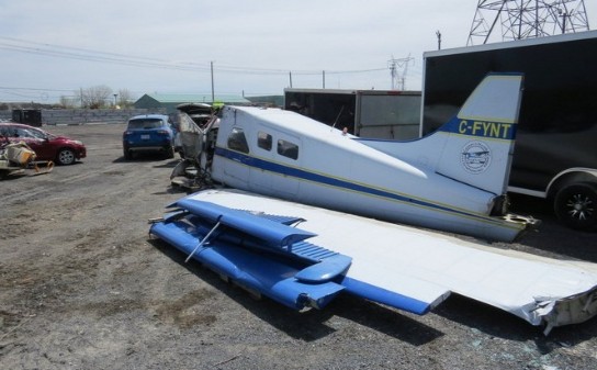 fm1033,BST, accident,avion,écrasement,rivière,Richelieu,transport,rapport,flotteurs,eau,pilote,contrôle,bureau,décédé,maintenance,vérifications,entreprise