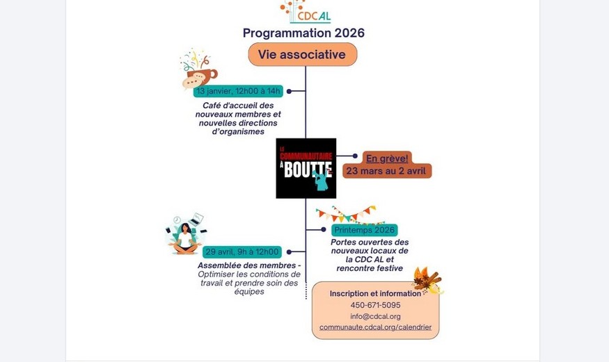 CDC,Longueuil,boutte,communautaire,manifester,fonds,développement,matériel,mouvement,ensemble,autobus,nombre,affiches,besoins,organismes,groupes,volontaire,argent
