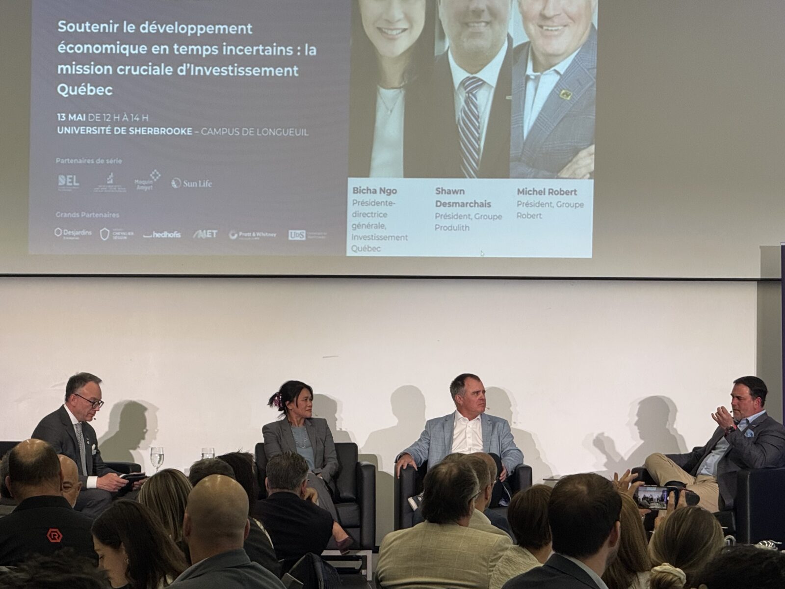 chambre,commerce,industrie,rencontre,panélistes,expérience,panel,campus,université,travailleurs,projets,participants,entreprises,économique,pénurie,valeur,petites