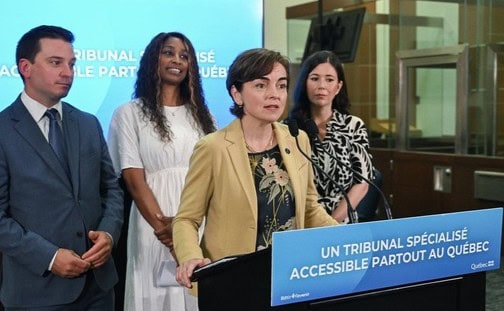 Catherine Fournier conjuguales district ex-député expérience fédéral Harold LeBel Judiciaire Longueuil sexuelles spécialisé Tribunal victime violences