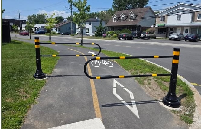 vélo,Roussillon,barrière,sécurité,piste,dénonce,familles,Delson,chaussée,victime,grave,accident,pratique,avantages,obstacles