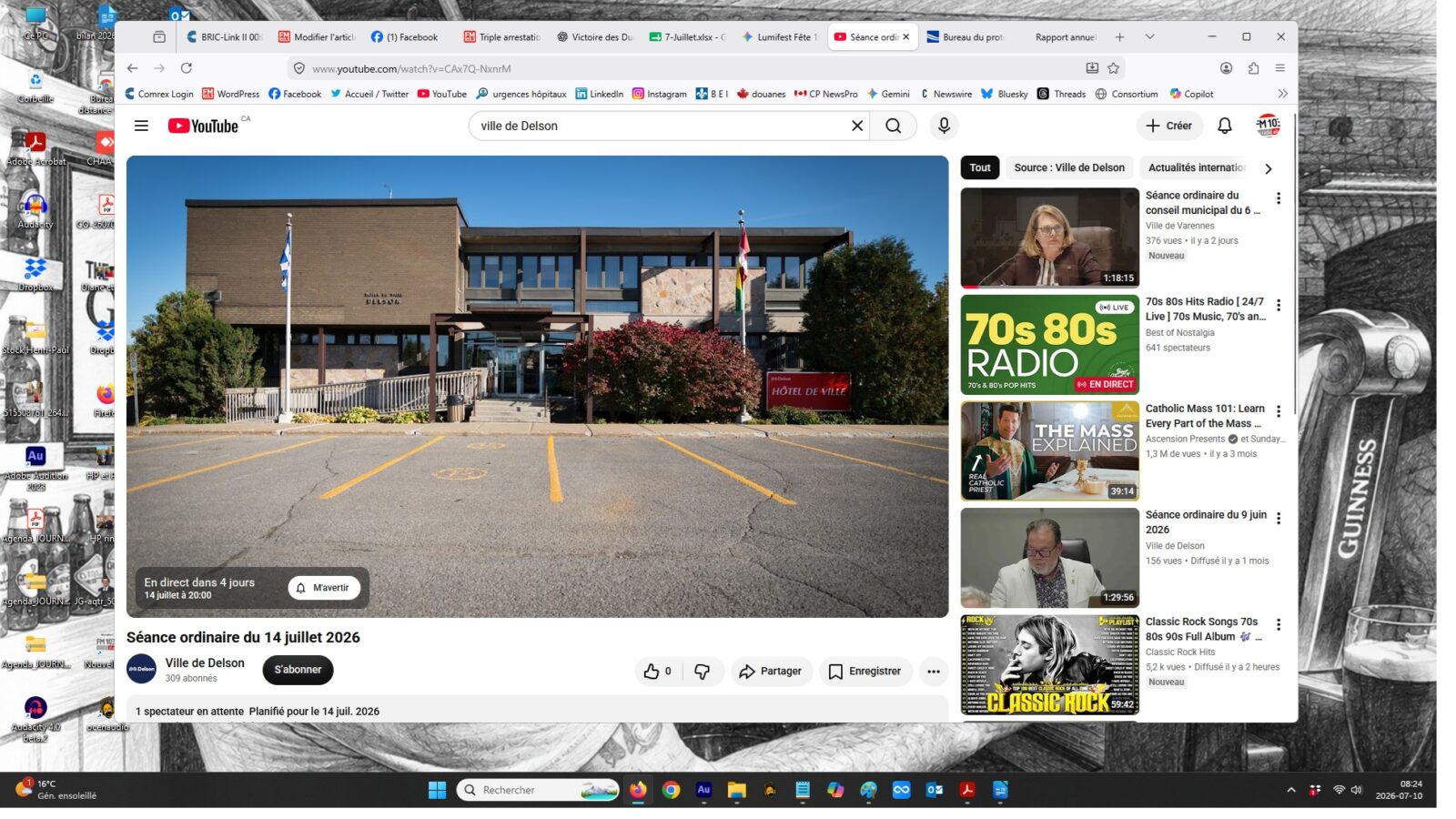 résolution,Delson,rue,principale,travaux,municipalité,secteur,route,sportif,commercial