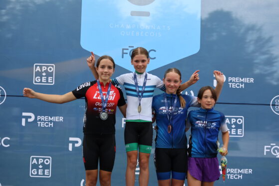 Article: Les jeunes cyclistes de la Rive-Sud se démarquent à Granby 
