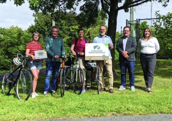 Article: Mont-Saint-Hilaire lauréat de certification Vélosympathique