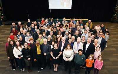 La mairesse et les élus de Brossard ont reçu les citoyens de la ville pour un rassemblement matinale festive le 17 janvier dernier