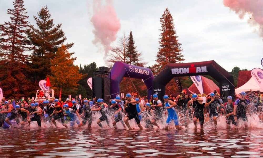 Photo : Facebook Ironman Mont-Tremblant  
(Alex Bierens de Haan/Getty Images for IRONMAN)