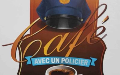es policiers du Roussillon rencontre des citoyens pour prendre un café