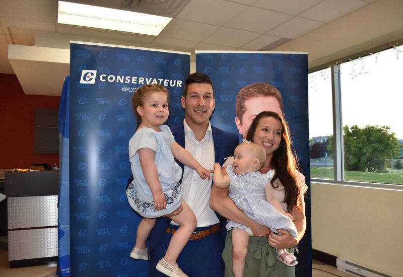 Lancement de la campagne de Mathieu Daviault, candidat du Parti conservateur du Canada dans Pierre-Boucher-Les Patriotes-Verchères