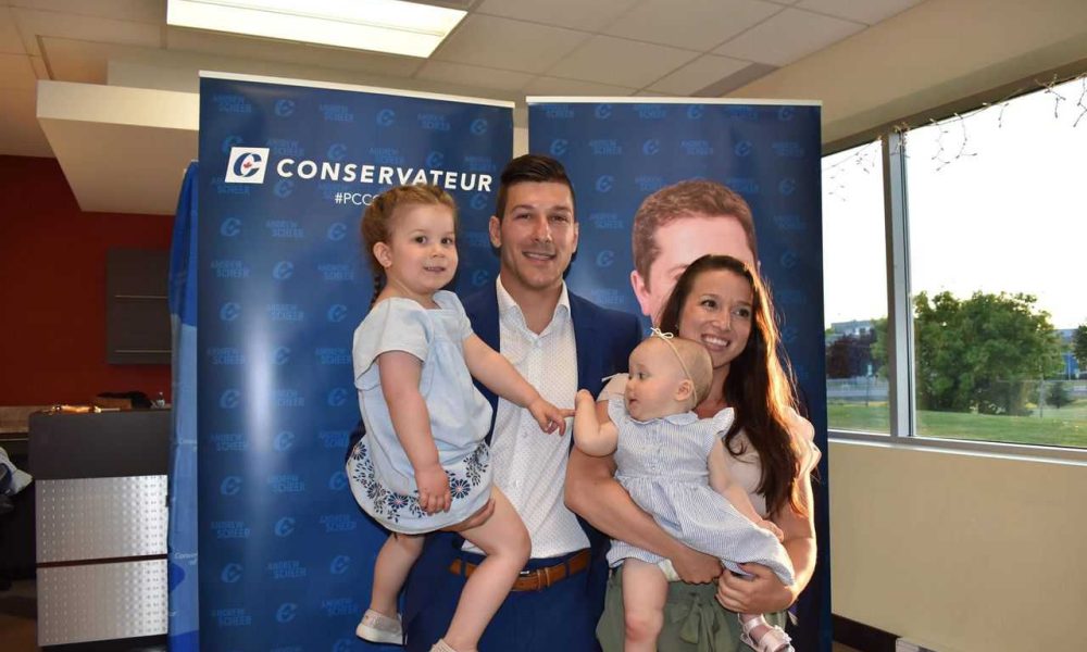 Lancement de la campagne de Mathieu Daviault, candidat du Parti conservateur du Canada dans Pierre-Boucher-Les Patriotes-Verchères