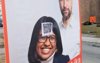 Les candidats dénoncent le vandalisme sur des pancartes dans Marie-Victorin