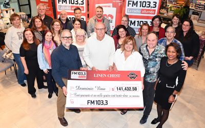 gagnant prix coeur as FM1033 lot animateur promenades travail calme appel coupe biscuits voyage