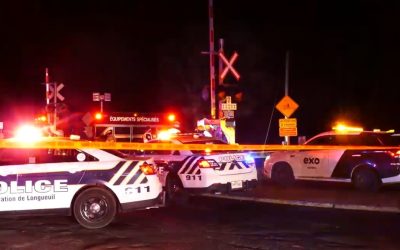 Un homme happé par un train à Saint-Bruno