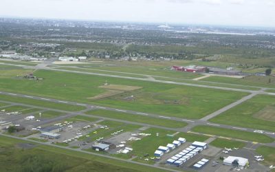 Aéroport Montréal-Saint-Hubert, des villes soucieuses du développement prévu