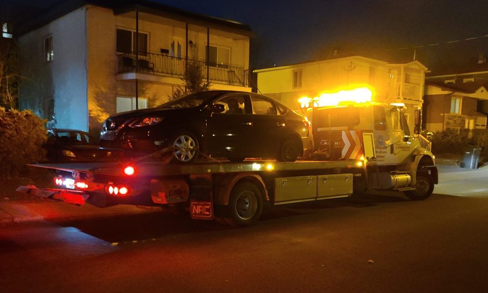 Un américain a été arrêté à Longueuil lundi après une poursuite policière