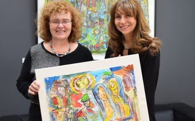 Thérèse Martin expose ses œuvres chez Nathalie Roy