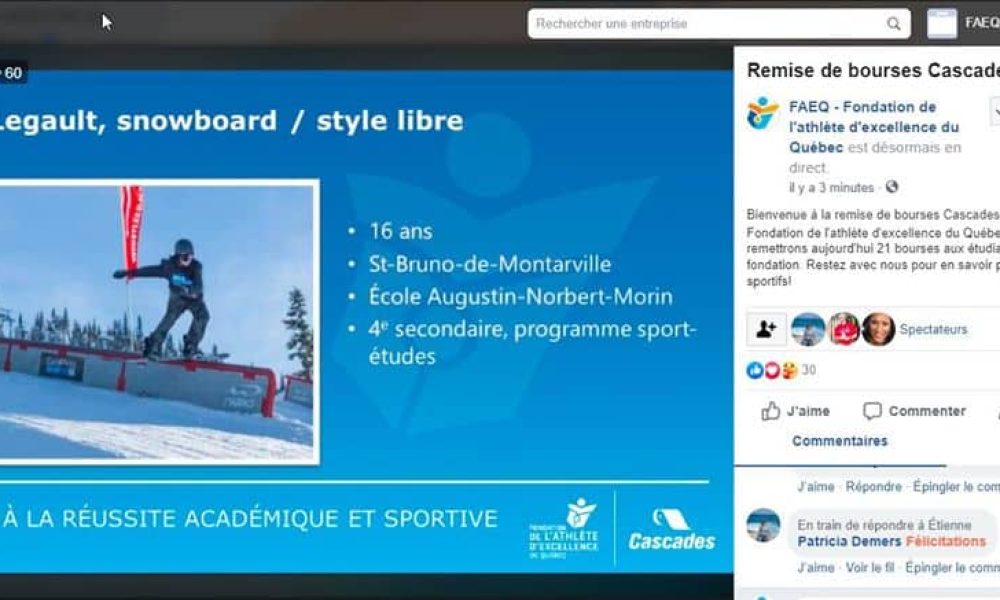 Source: Fondation de l'athlète d'excellence