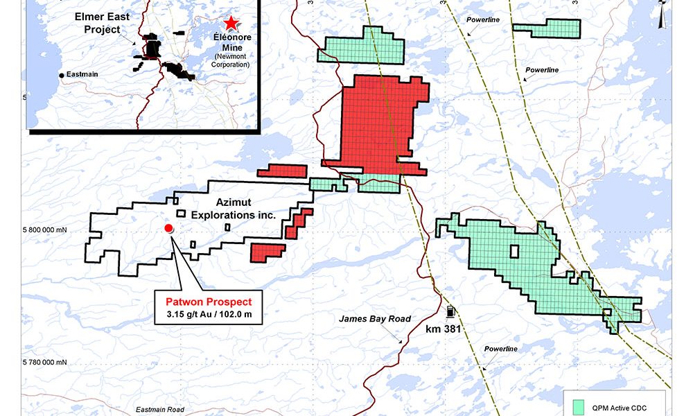 Source: Corporation des métaux précieux du Québec