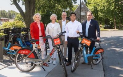 Trois stations BIXI débarquent à Saint-Lambert