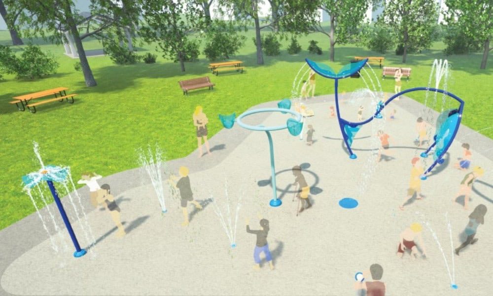Longueuil attribue un contrat pour des jeux d'eau au parc Fernand-Bouffard