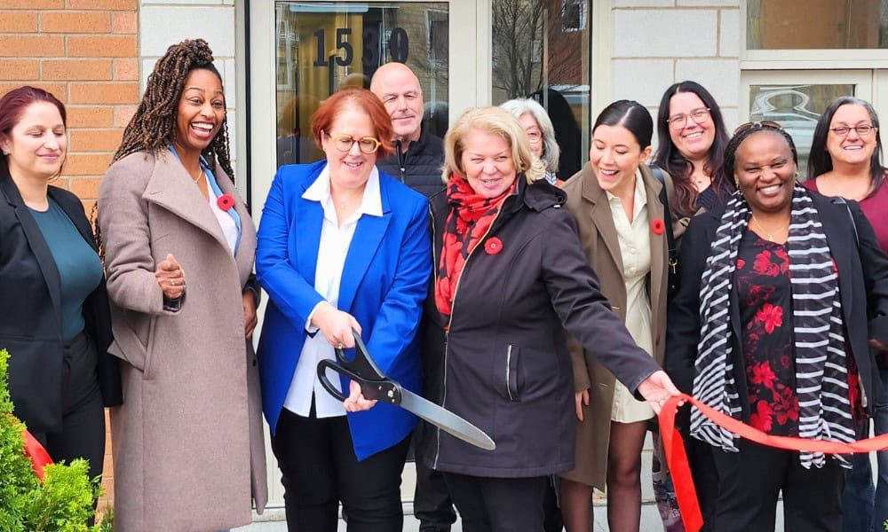 Inauguration de la Phase 2 de la maison l’Entre-Deux à Longueuil 