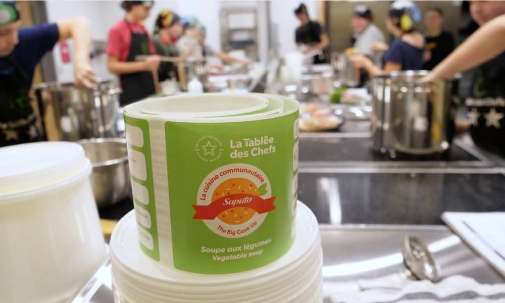 Saputo et La Tablée des Chefs renouvellent leur partenariat pour trois ans