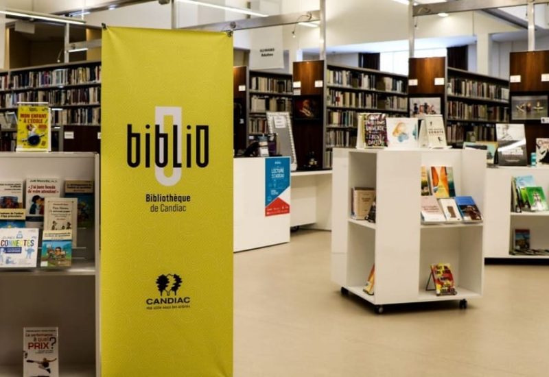 La bibliothèque de Candiac peut accueillir des citoyens dans le besoin. Photo: Site Web de la Ville de Candiac
