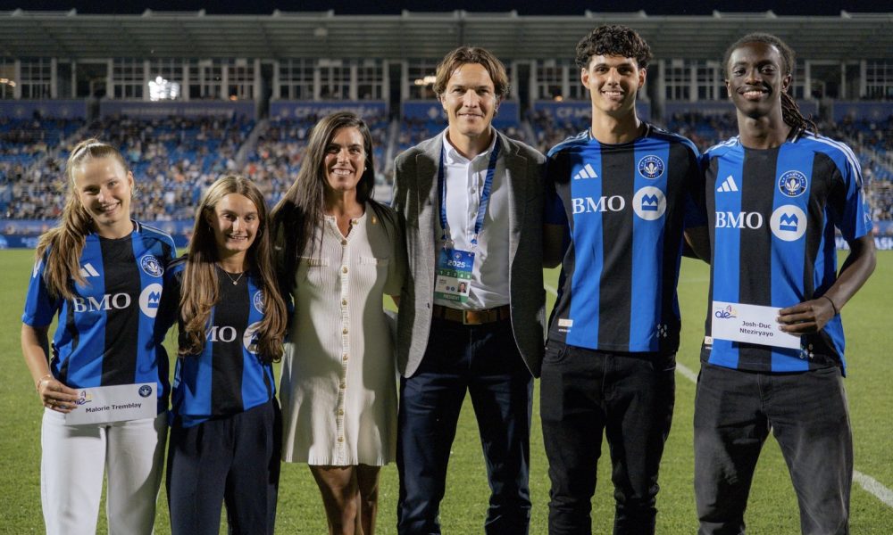 Deux jeunes athlètes de la Rive-Sud honorés par le CF Montréal
