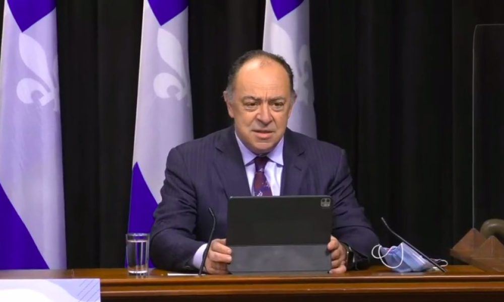 Source: Conférence de presse du 11 février 2021