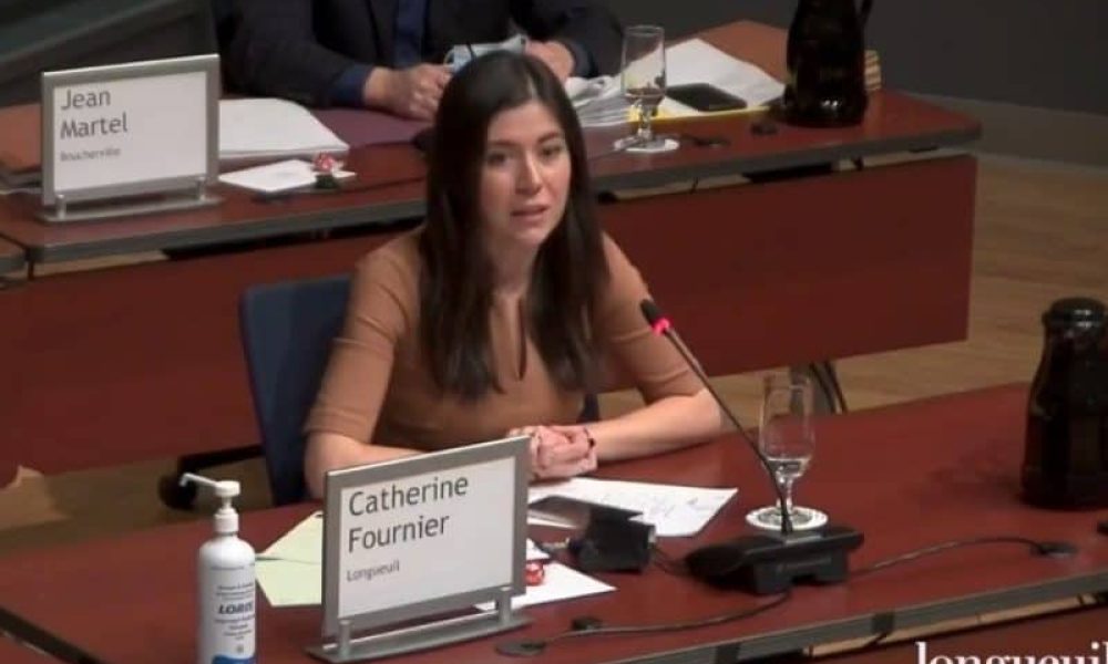 La mairesse de Longueuil, Catherine Fournier. Photo: Archives